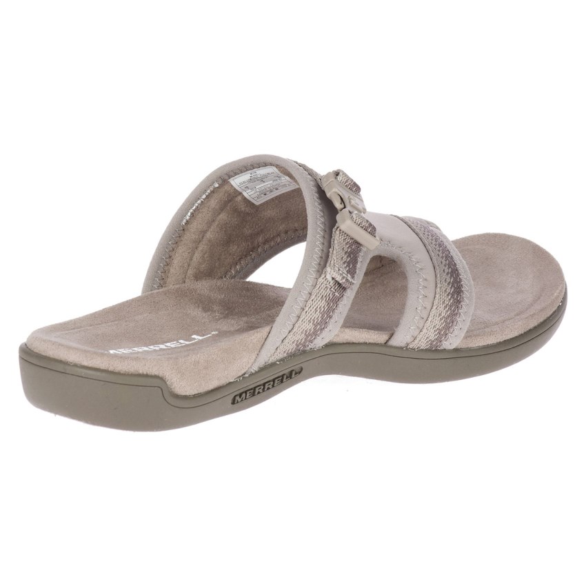 Sandales Merrell District Muri Wrap Marron Clair Femme | R.U.QSKG